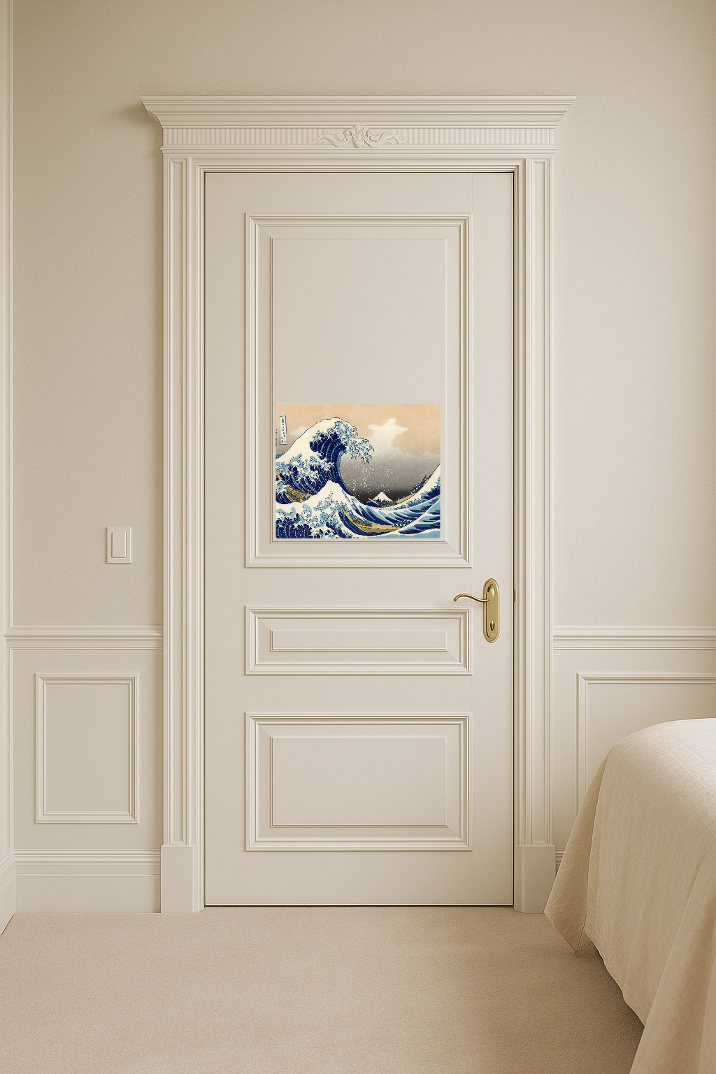 Great Wave off Kanagawa - Large 11x14" Magnetic Wall or Fridge Art | Damage-Free Home & Dorm Décor by UARTWORK
