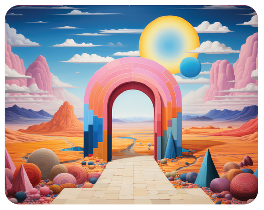Dreamscape Arch - Large 11x14" Magnetic Wall Art
