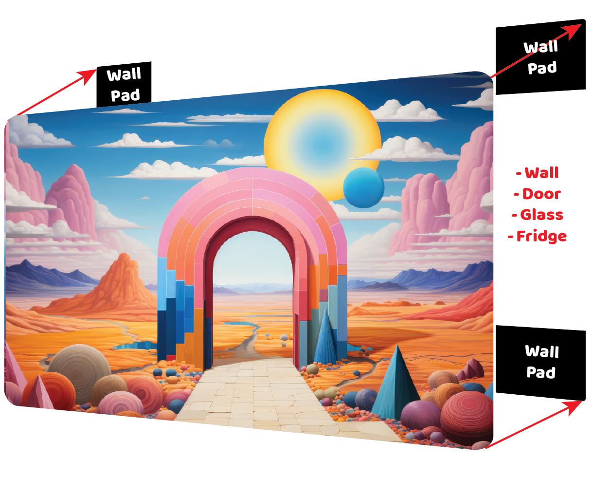 Dreamscape Arch - Large 11x14" Magnetic Wall Art