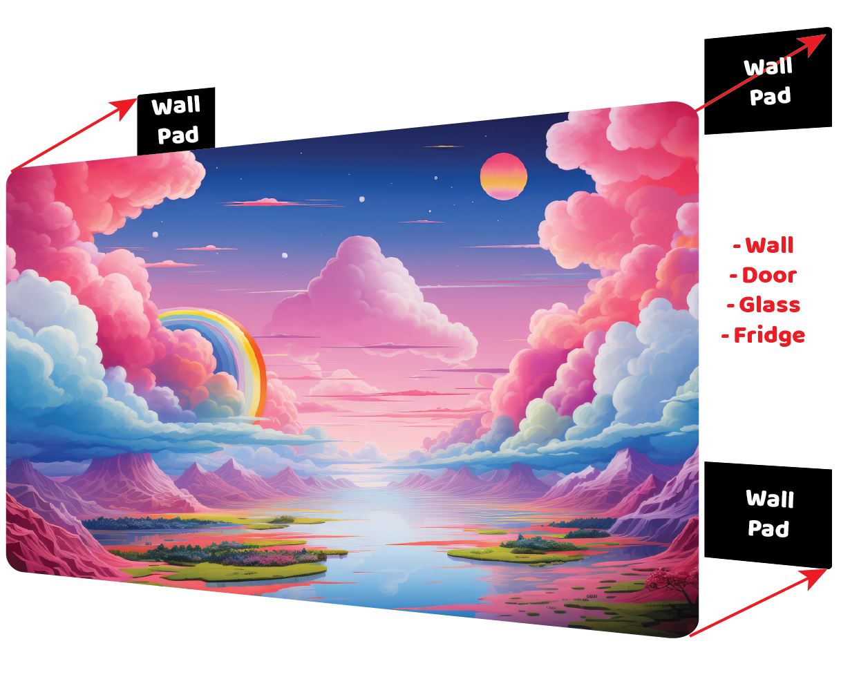 Dreamscape Fantasy - Large 11x14" Magnetic Wall Art