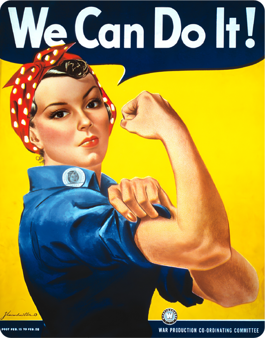 We Can Do IT Poster - Large 11x14" Magnetic Wall or Fridge Art | Damage-Free Home & Dorm Décor by UARTWORK